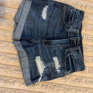 Hollister Blue Jean Shorts